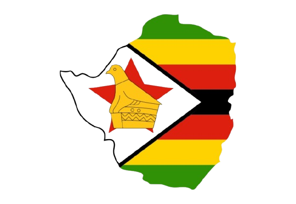 Outline map of Zimbabwe